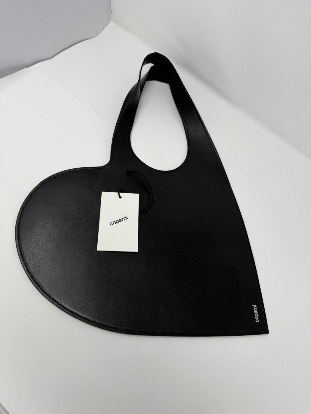 Coperni Black Heart-Shaped Tote